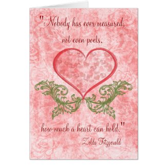 Faded Rose (Personalized Romantic Card)