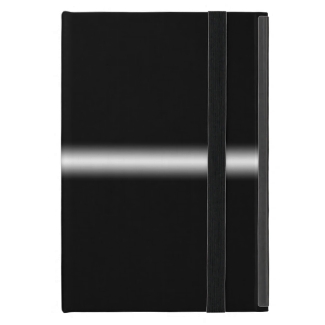 Faded White Stripe on Black