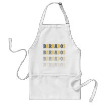 Fading Barbados Text Apron