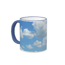 Fading Blues Coffee Mugs