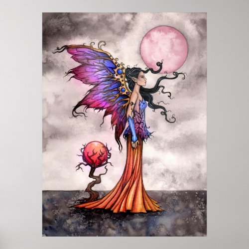 Fae Abigail Fantasy Fairy Poster print