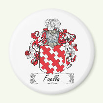 Faella Family Crest Magnet