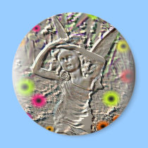Faerie Fairy Magnet by deesbasenjis Faerie Fairy Magnet