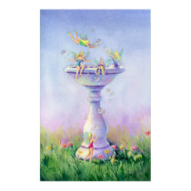 FAERIES BUBBLE BATH-Canvas Print
