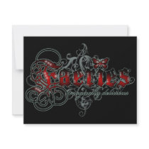 Faeries Magically Delicious invitations by 2DogStudio Faeries Magically Delicious invitations