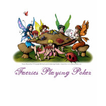 Faeries Playing Poker Shirt by jayfrench Faeries Playing Poker Shirt