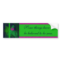 Faery Belief Bumper Sticker bumper stickers