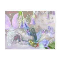 Faery in her Small World, postcard