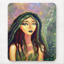 Faery of The Emerald Forest - Mouse Mat mousepads