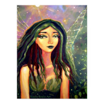 Faery of the Emerald Forest - Print