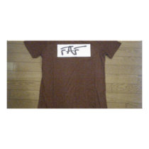 FAF Shirt Personalized Photo Card