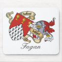 Fagan Family Crest mousepads by coatsofarms Fagan Family Crest mousepads