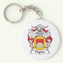 Faguez Family Crest Keychain