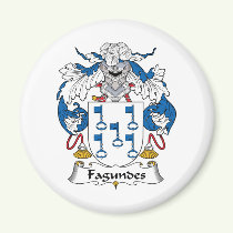 Fagundes Family Crest Magnet