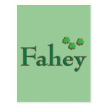 Fahey Family Gift Postcard