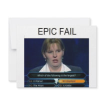 Fail Shirt invitations