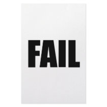 FAIL. stationery