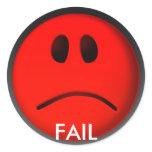 FAIL STICKER