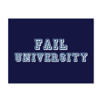 Fail University postcards