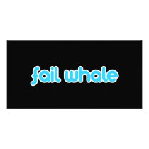 fail whale photo cards by TwitterShirts fail whale photo cards