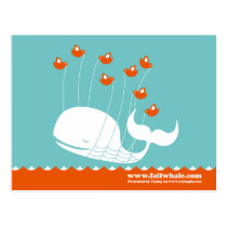 Fail Whale Post Card postcards