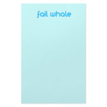 fail whale stationery