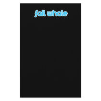 fail whale stationery