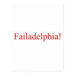 Failadelphia! Postcard