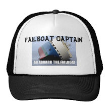 failboat, FAILBOAT CAPTAIN Mesh Hat