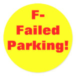 Failed Parking! Sticker