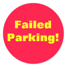 bad parking stickers