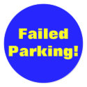 Failed Parking! Sticker
