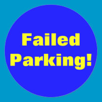 Failed Parking! Sticker