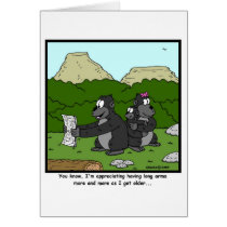 Failing Eyesight: Gorilla Cartoon Cards