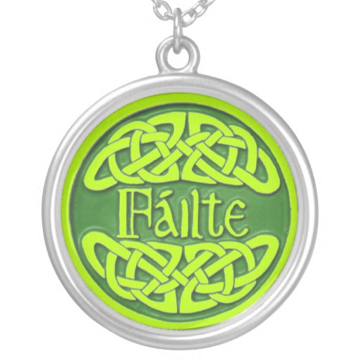 Failte - Cead Míle Fáilte Necklace