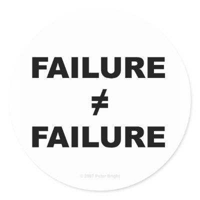 Failure does not equal Failure - Sticker