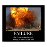 Failure De-motivational Poster