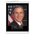 Failure : George Bush cards