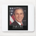 Failure : George Bush mousepads