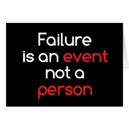 The Events That Surround Failure Of The