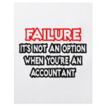 Failure...Not an Option...Accountant flyers