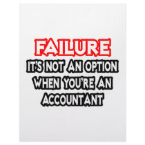 Failure...Not an Option...Accountant Custom Letterhead