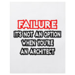 Failure...Not an Option...Architect Full Color Flyer