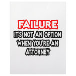 Failure...Not an Option...Attorney Letterhead Design