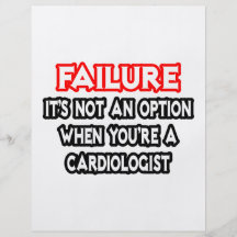 Failure...Not an Option...Cardiologist Flyers