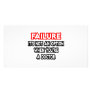 Failure...Not an Option...Doctor Custom Photo Card
