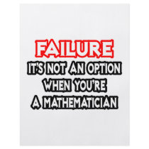 Failure...Not an Option...Mathematician Flyer