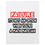 Failure...Not an Option...Mathematician flyers