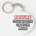 Failure...Not an Option...Nurse Keychains
