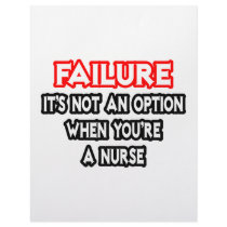 Failure...Not an Option...Nurse Letterhead